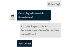 Technische Antriebselemente Chatfunktion